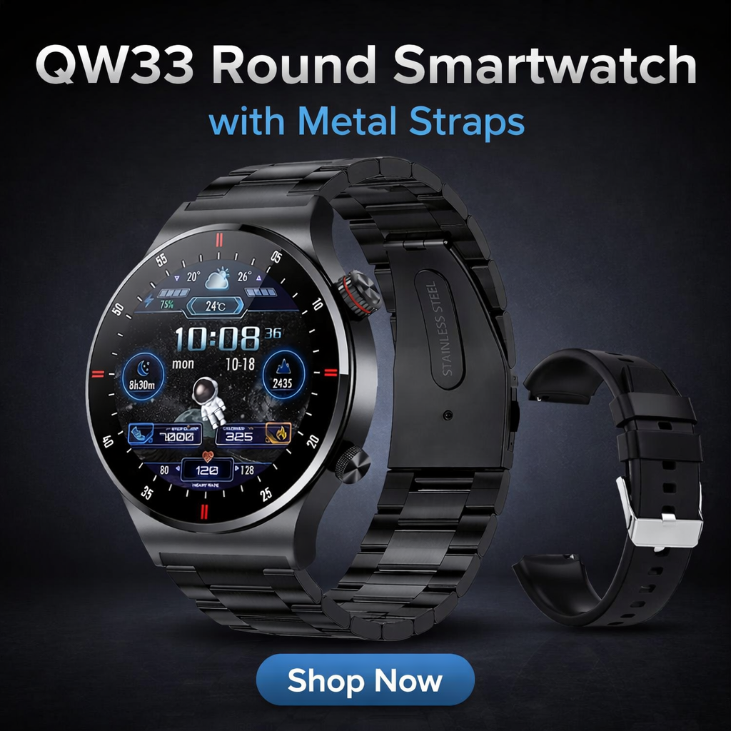 QW33 Round Smart Watch